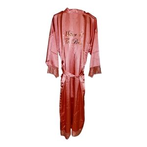 Owiter Pink Satin Mother Of The Bride Robe S Wedding